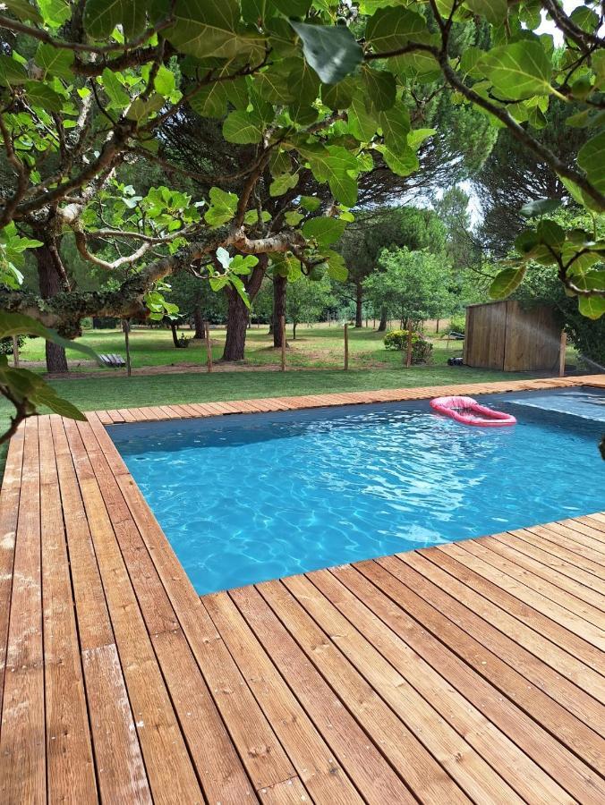 La Pinede Du Cheou, Piscine, Logement Independant, Parking, Draps, Wifi Fibre Mimizan Bagian luar foto